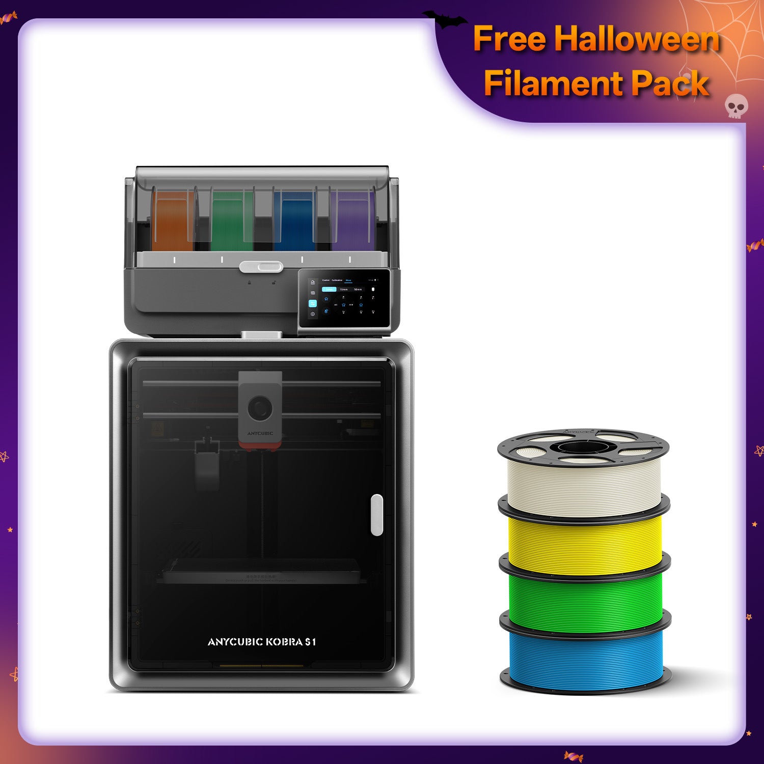 Anycubic Kobra S1 Combo: Budget Multicolor 3D Printing