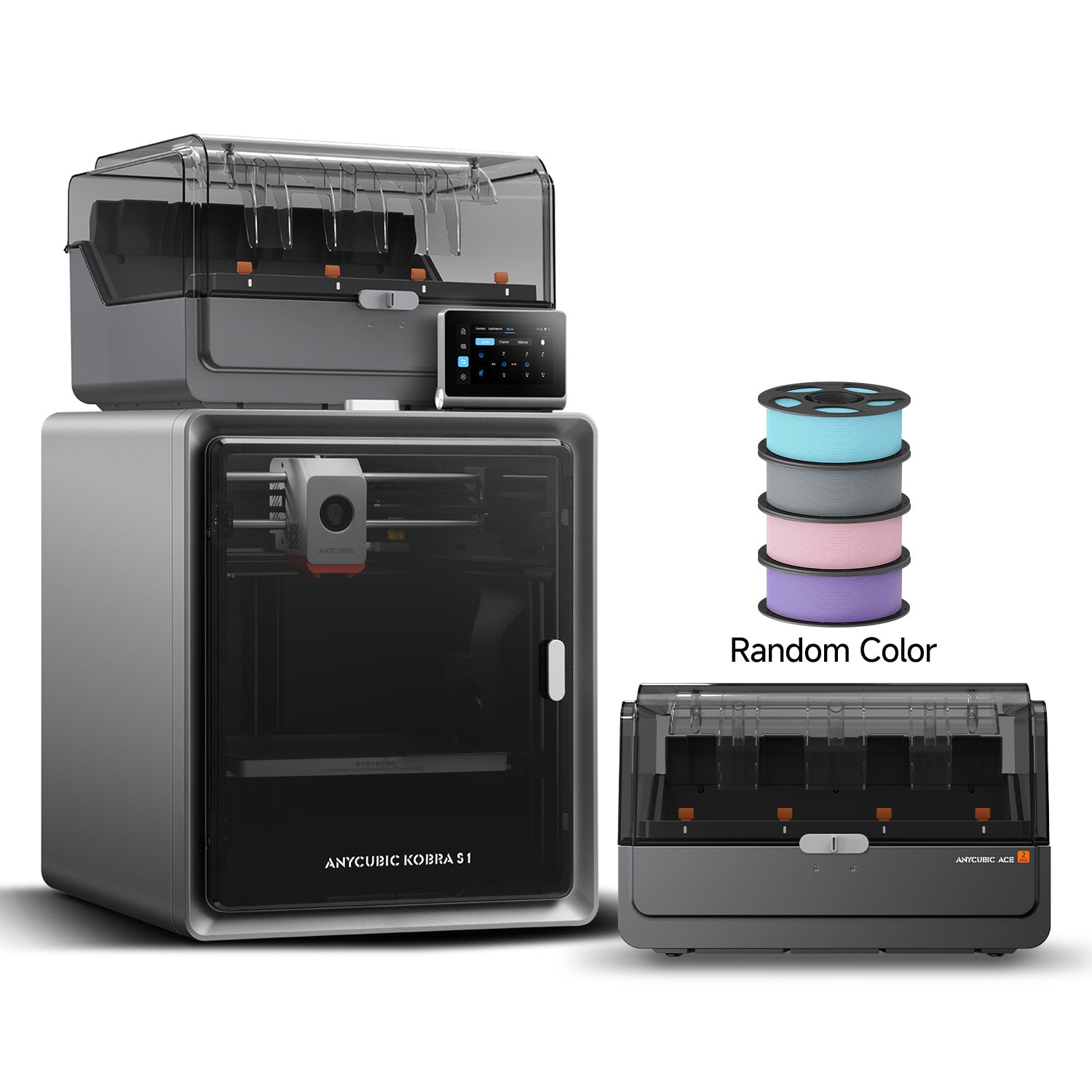 Kobra S1 ACE 2 Pro Combo: 16-Color CoreXY 3D Printer