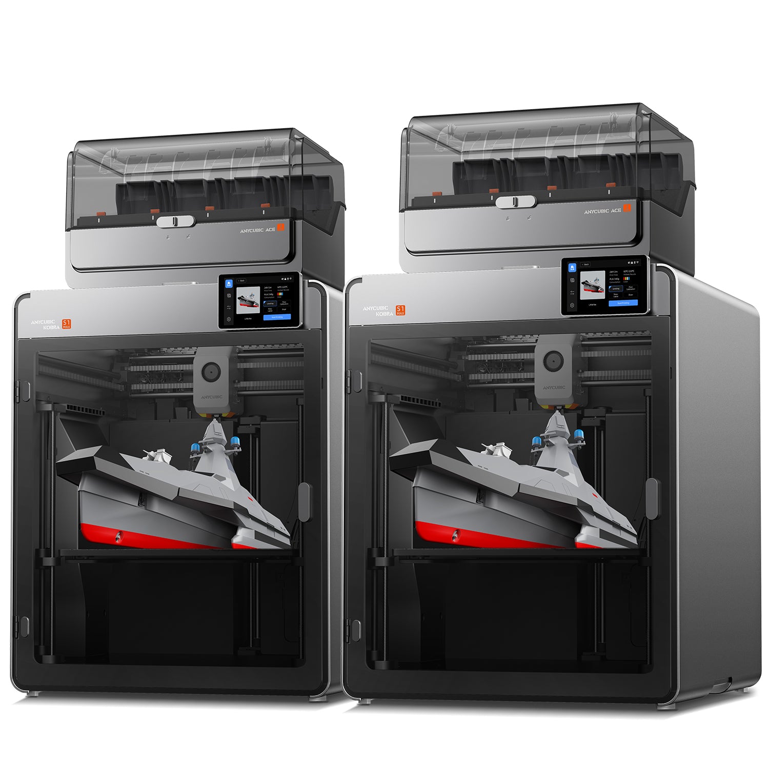 Kobra S1 Max Combo: Large Format 16-Color 3D Printer