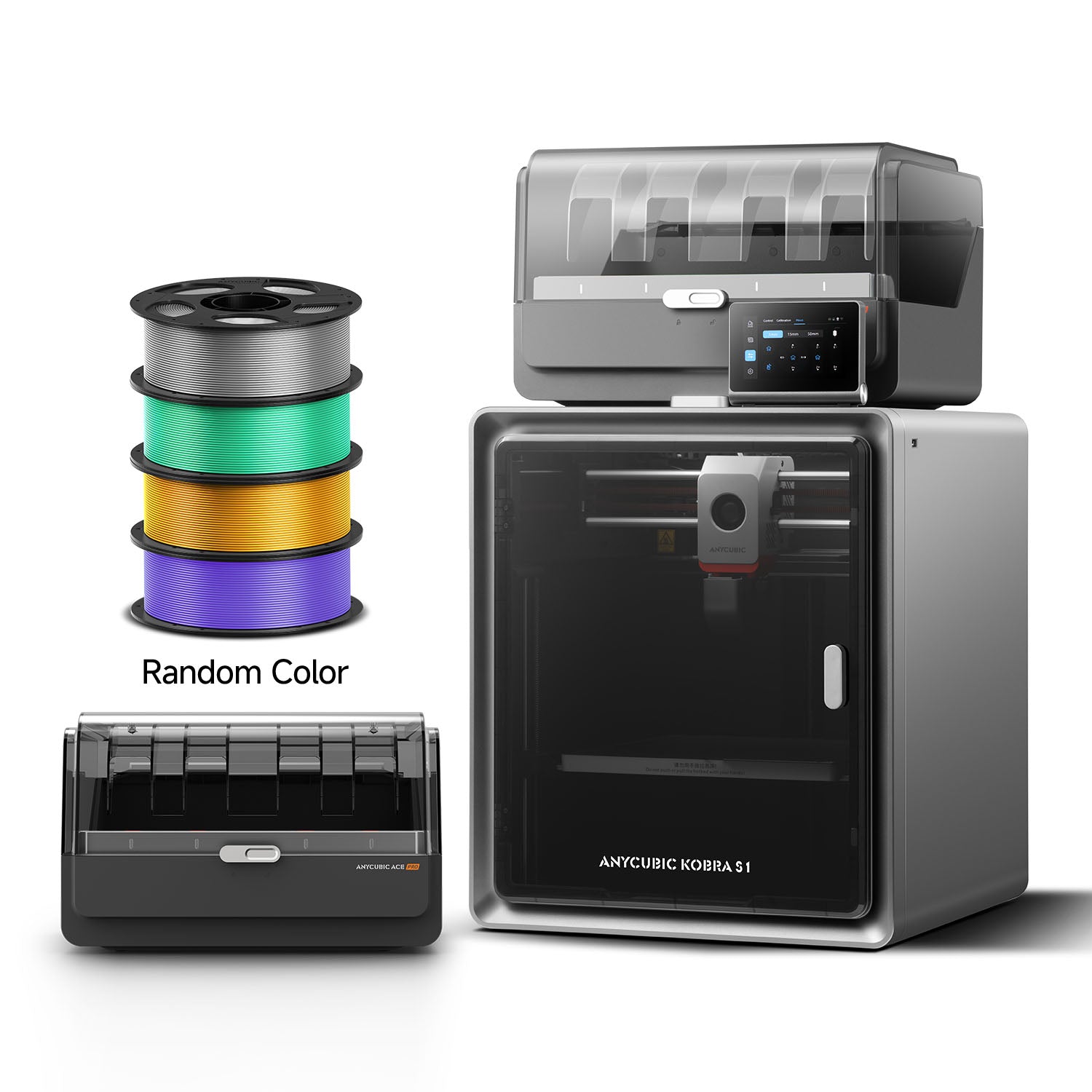ANYCUBIC KOBRA S1 COMBO 3Dプリンター Anycubic Kobra S1 Combo 多色造形3Dプリンター 600mm/s