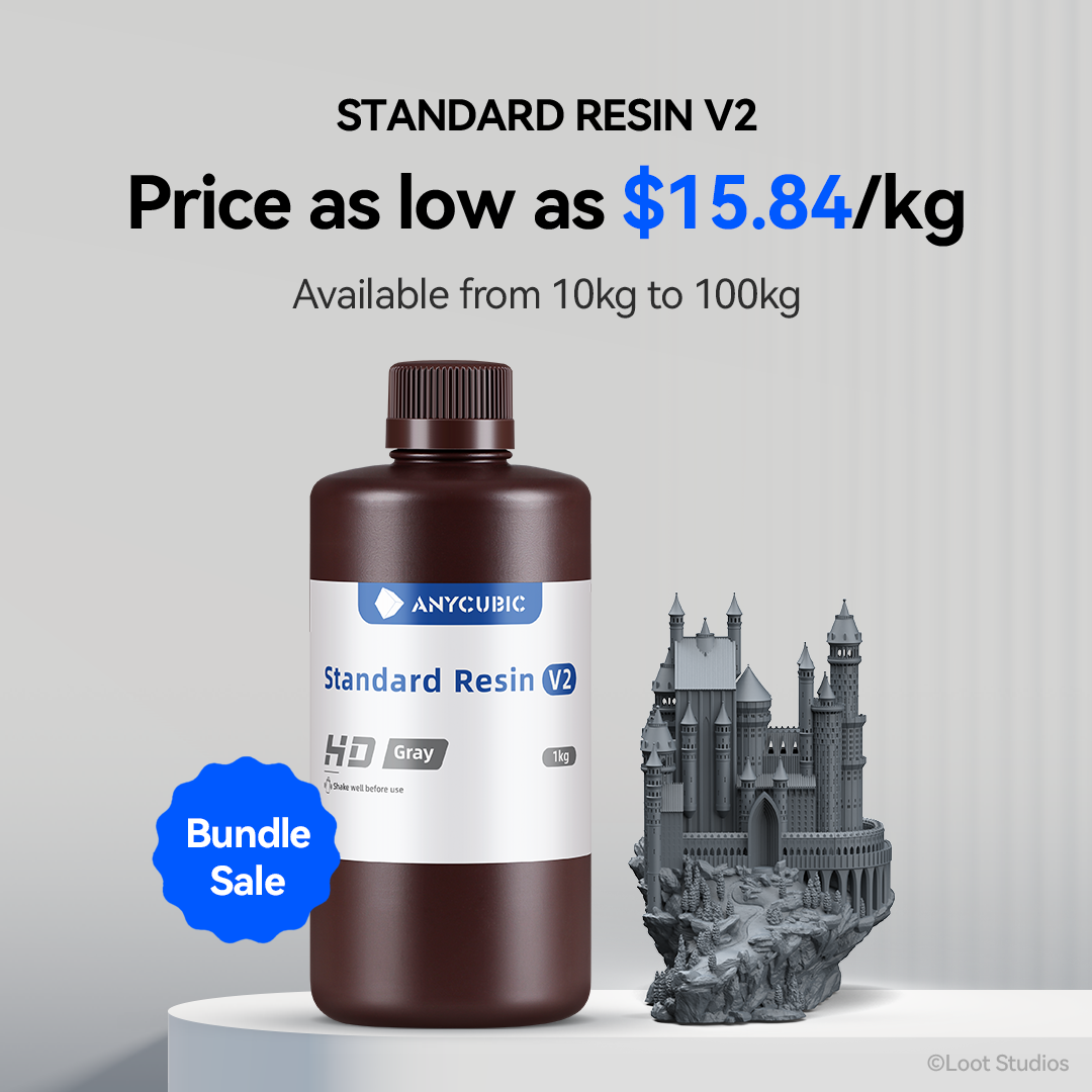 Standard Resin V2 - 10-100kg Deals