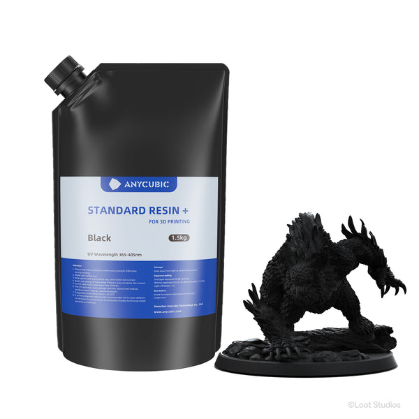 ANYCUBIC standaard resin 405n UV snelle uitharding voor LCD/DLP/SLA 3D ANYCUBIC standaard resin 405n UV snelle uitharding voor LCD/DLP/SLA 3D