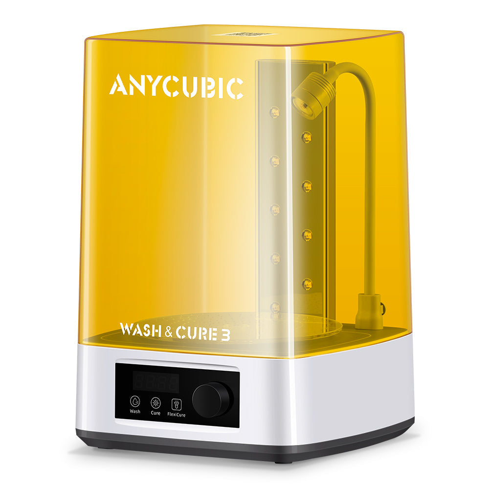  ANYCUBIC Wash and Cure 3 Plus Station and Water Washable 3D  Printer Resin Grey,1KG : Industrial & Scientific