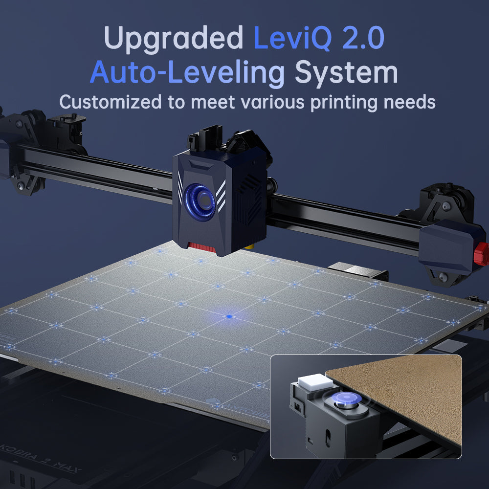 Anycubic Kobra 2 Max: Flagship High-Speed Large-Format FDM 3D Printer