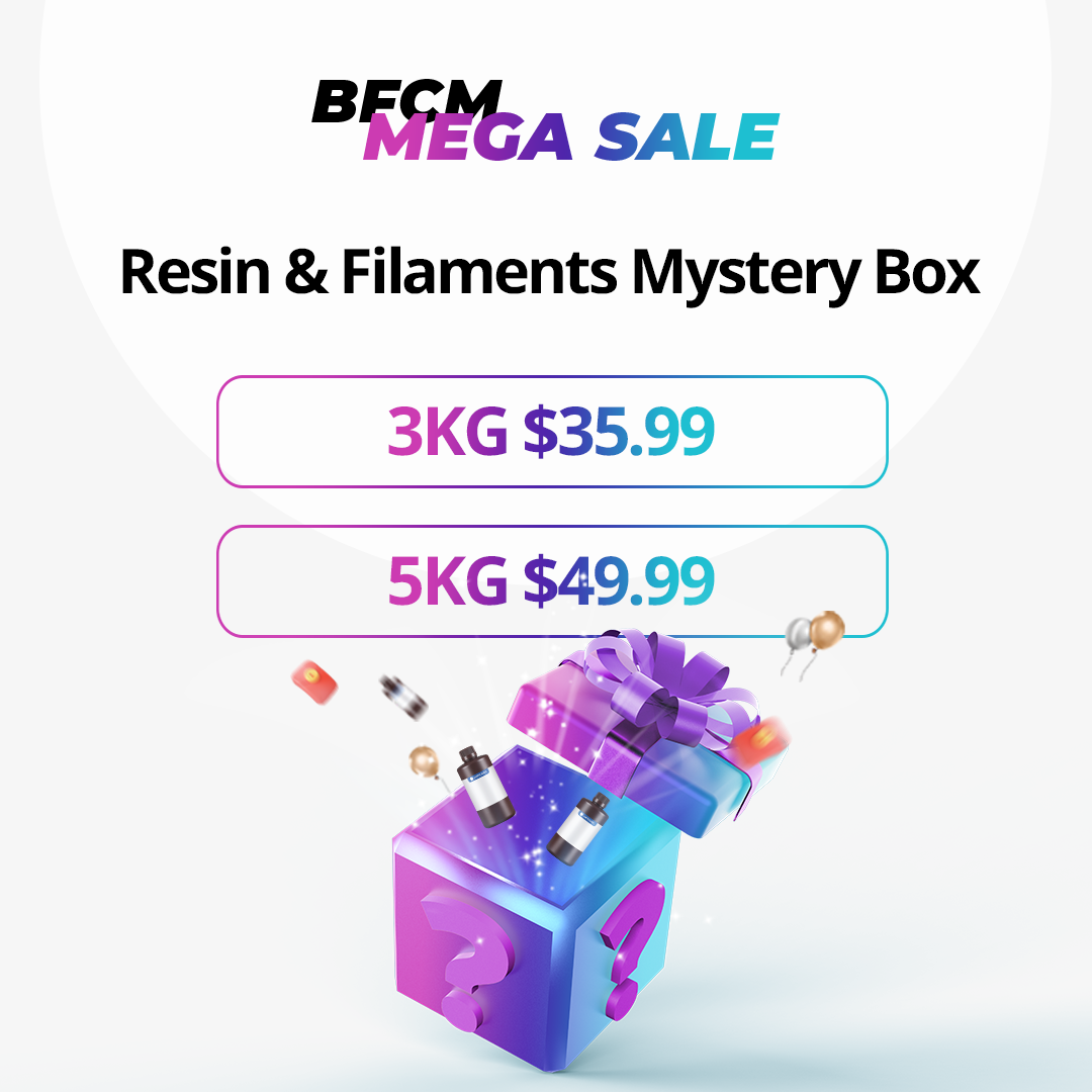 Anycubic Resin and Filaments Mystery Box