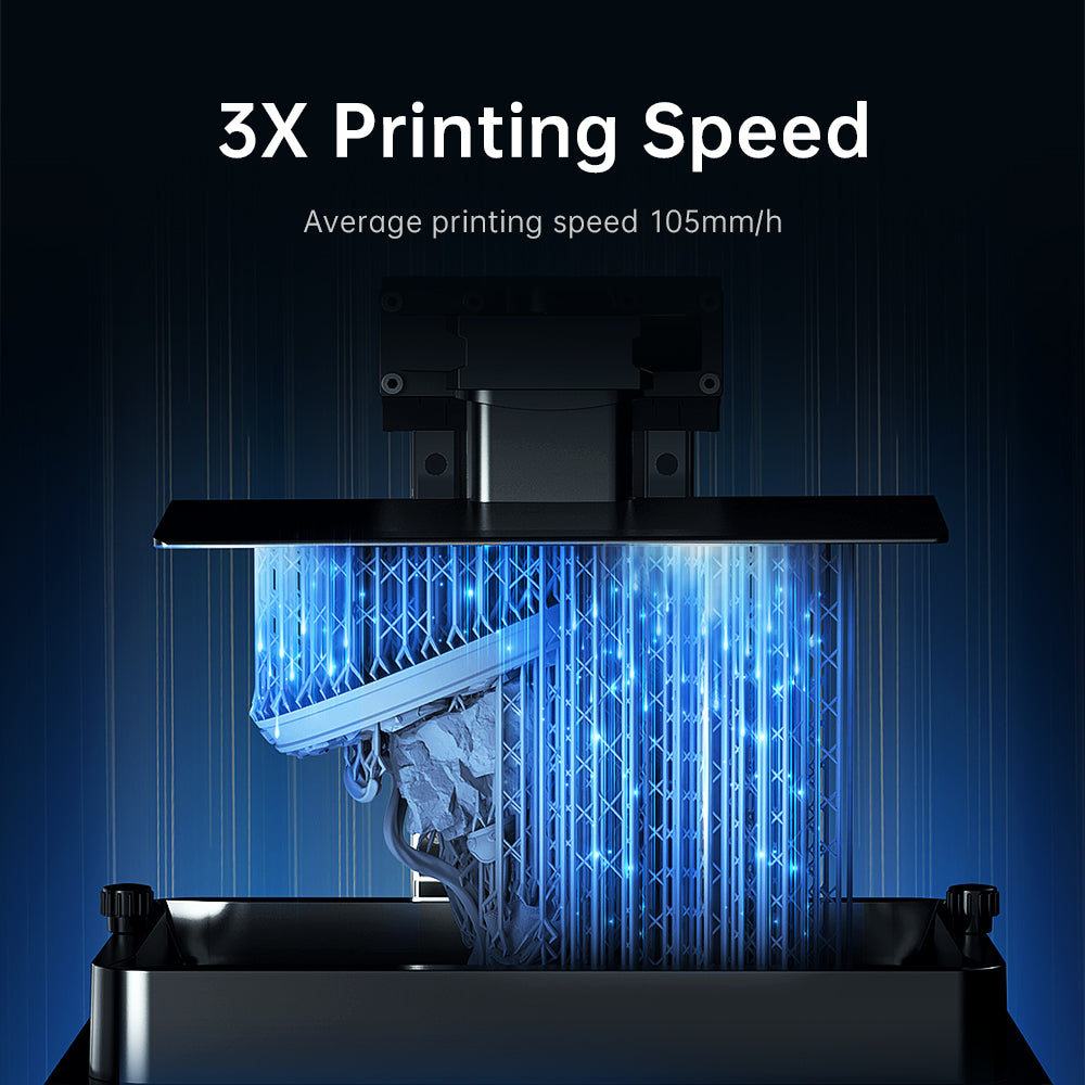 ANYCUBIC Photon Mono M5s 12K Resin 3D Printer, with Smart Leveling-Free, 3X  Faster Printing Speed, 10.1 Monochrome LCD Screen, Printing Size of 7.87  x 8.58 x 4.84 (HWD), Add The High-Speed Resin