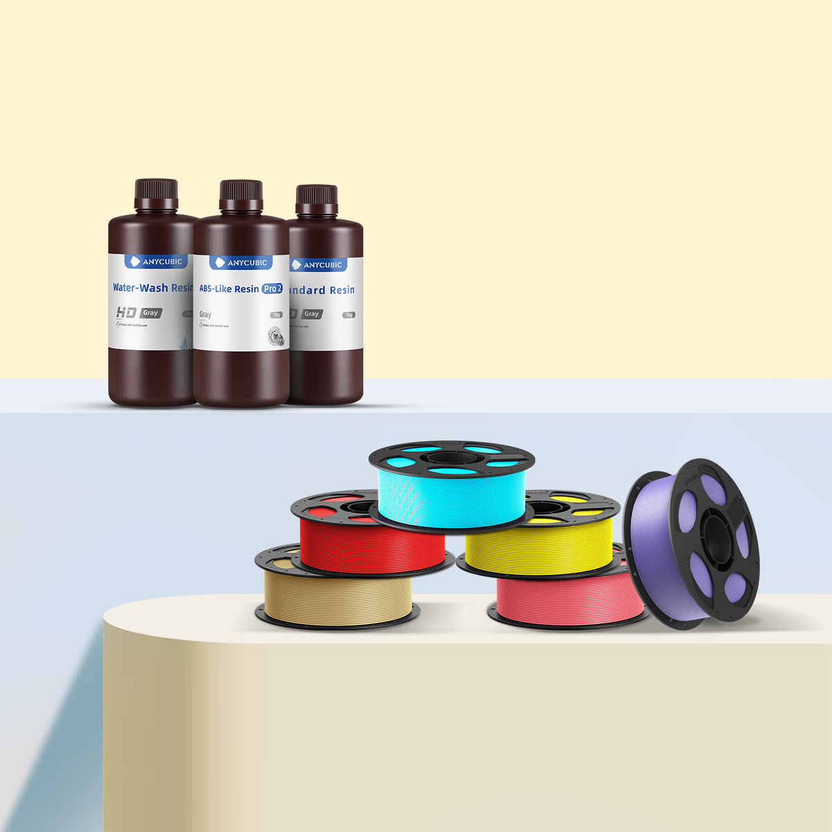 Best PLA Filaments for 3D Printing in 2024 - Buying Guide | ANYCUBIC 3D ...