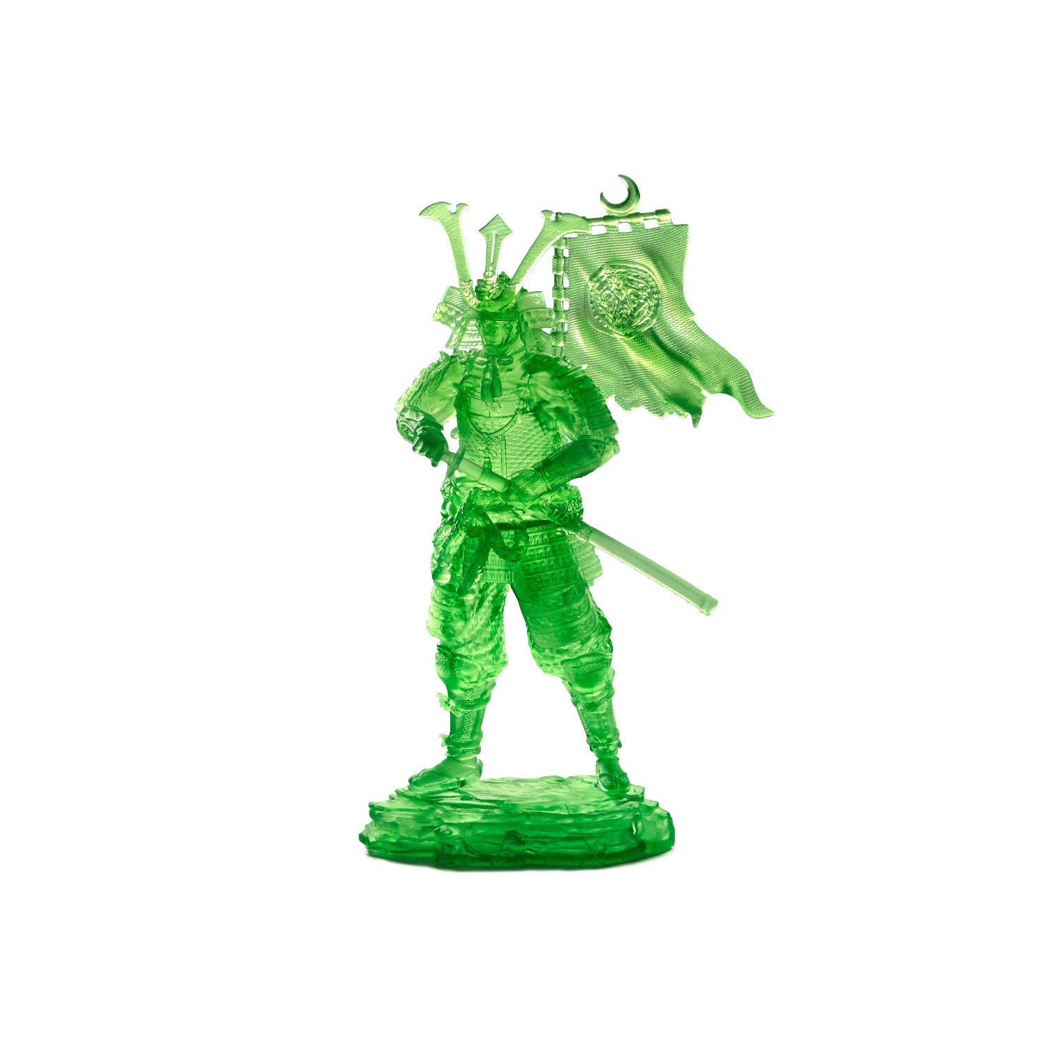 Translucent Green Resins & Filaments