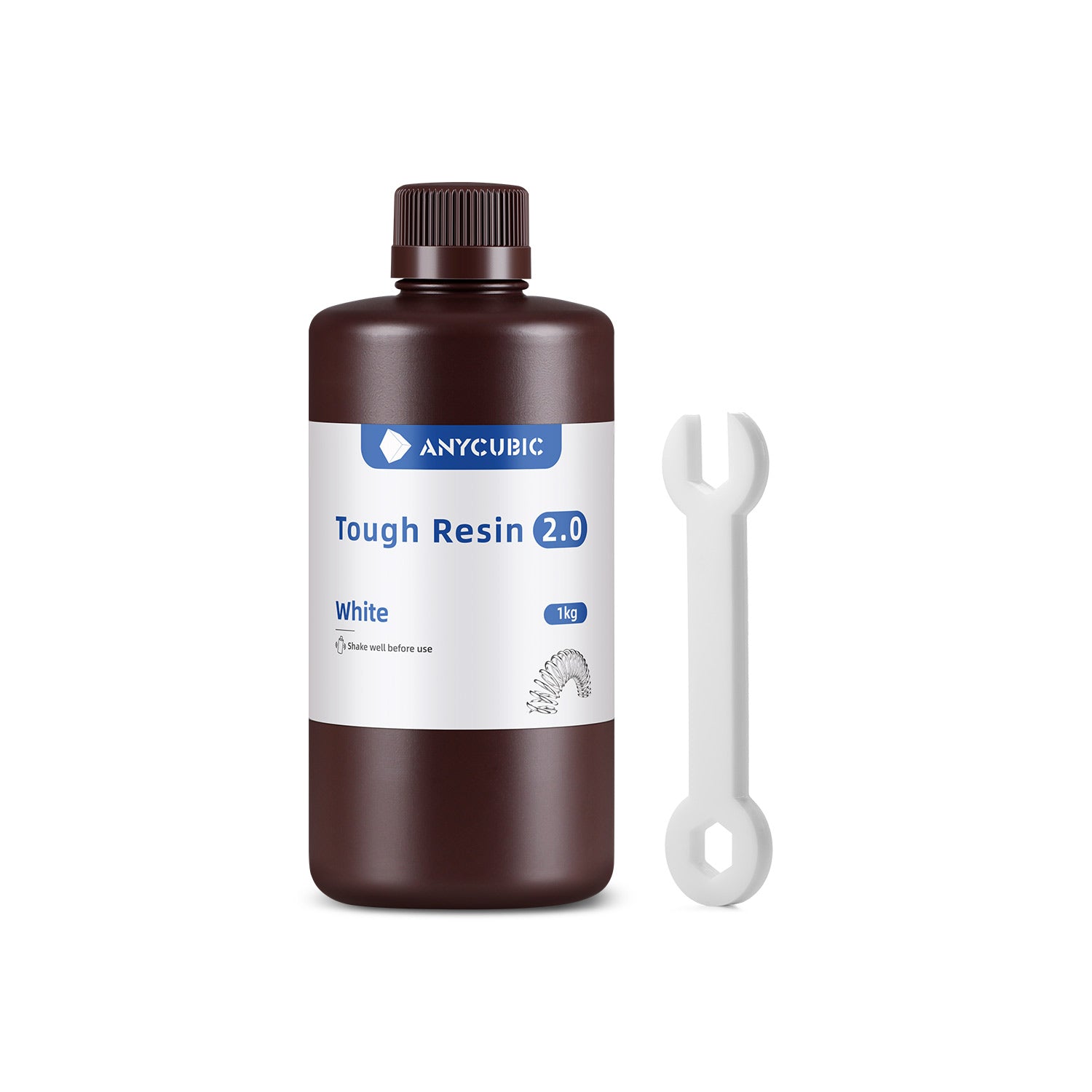 Anycubic バイオ レジン 新品未開封 8kg gray 8本 Anycubic Tough Resin 2.0 - Exceptional Toughness and Resistant to