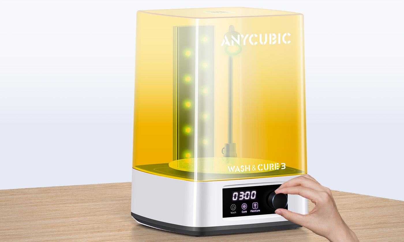 使用数回Anycubic Wash & Cure 3 Plus Anycubic Wash & Cure 3 Plus