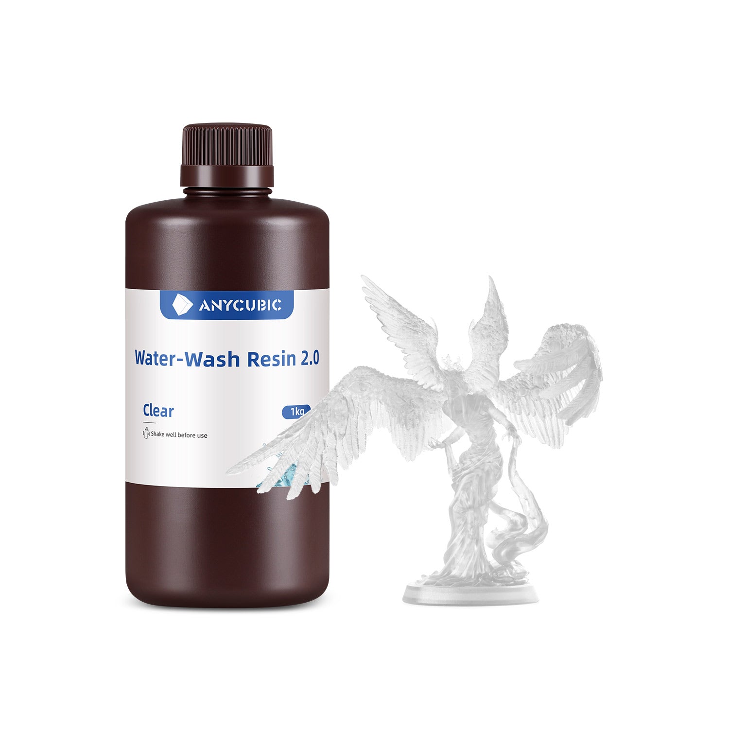 Anycubic Water-Wash Resin+: Eco-friendly Water-washable resins for