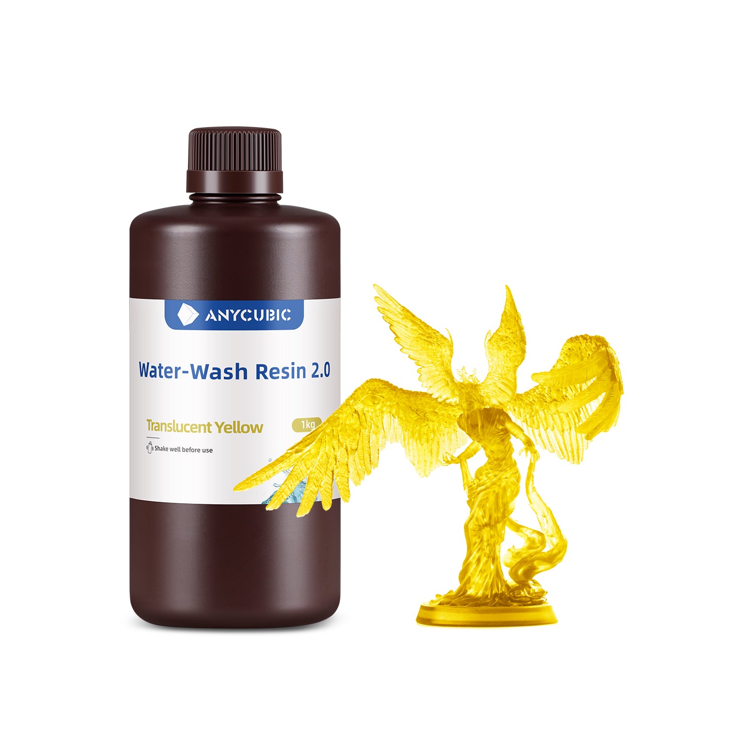 Multi Bottle Deals: Anycubic Water Wash Resin+ for 3D Prints from