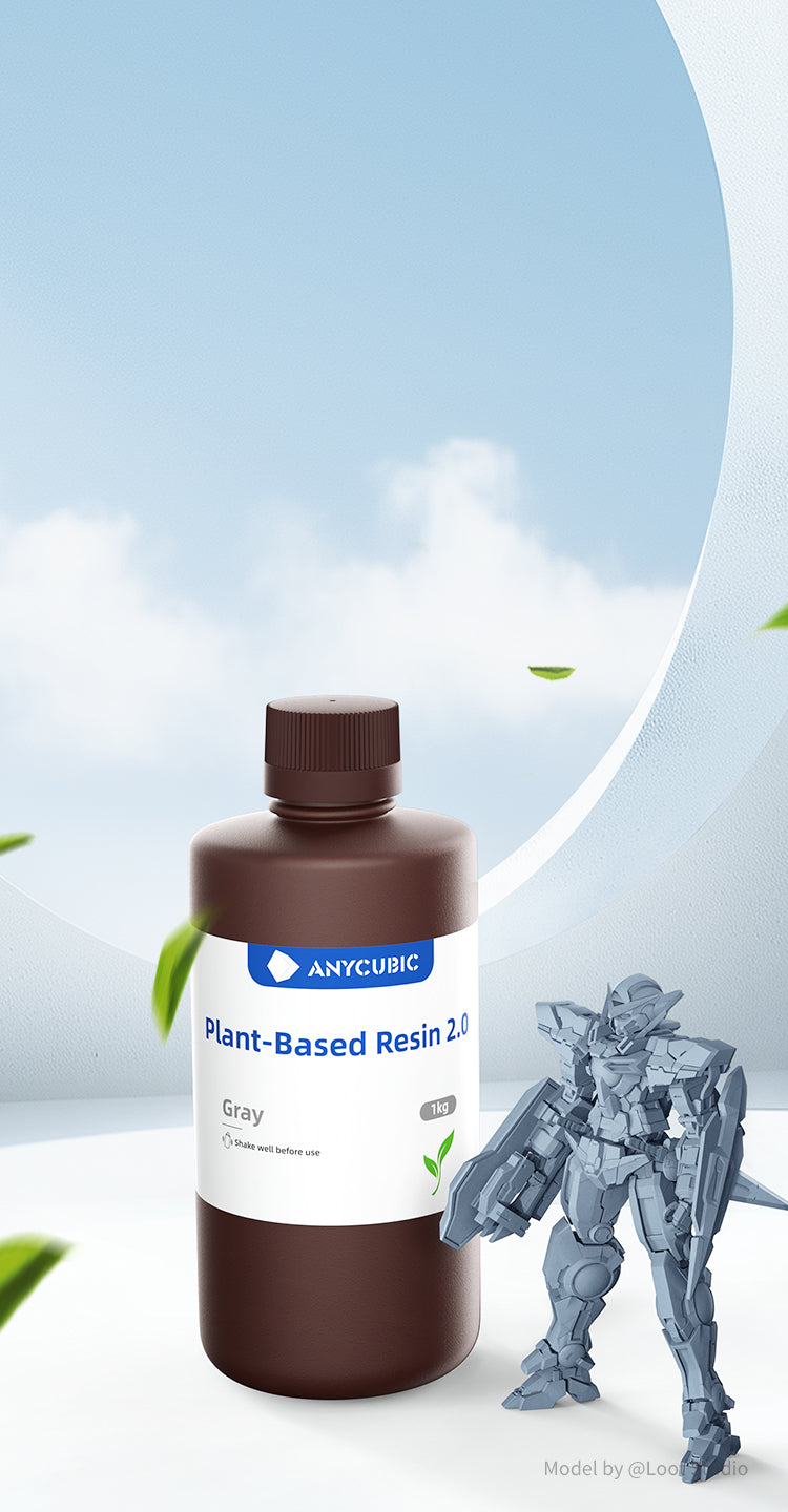 Multi Bottle Deals: Anycubic Plant Based Resin for 3D Prints from